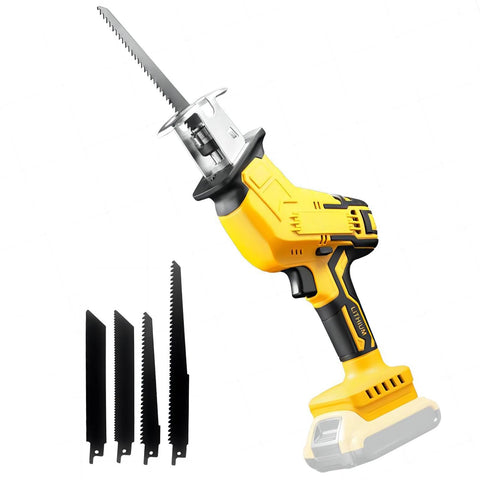 AODERTI cordless reciprocating saw kit ready for fast wood and metal cuts.