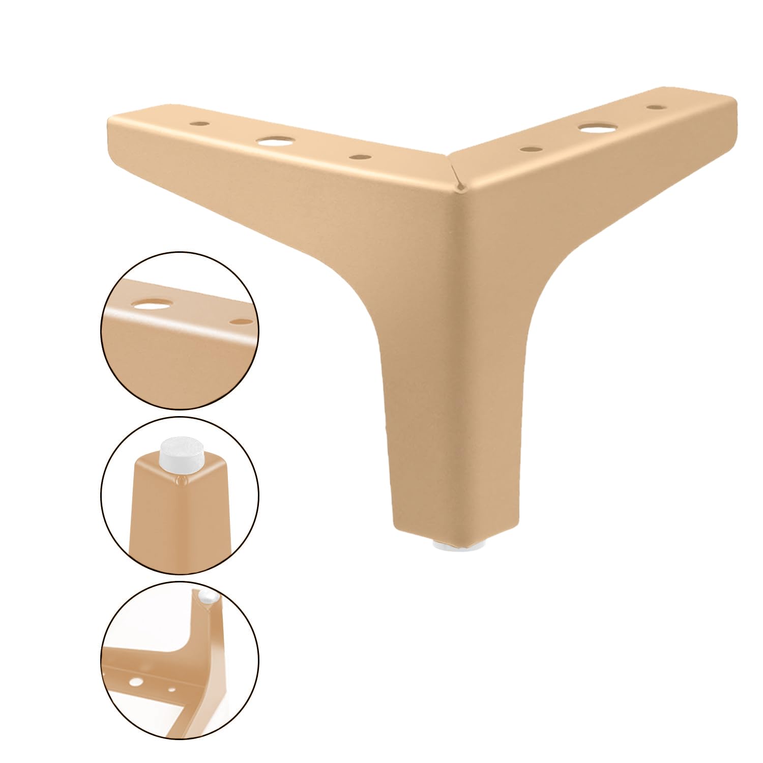 AODIOU couch replacement legs for wobble-free seating