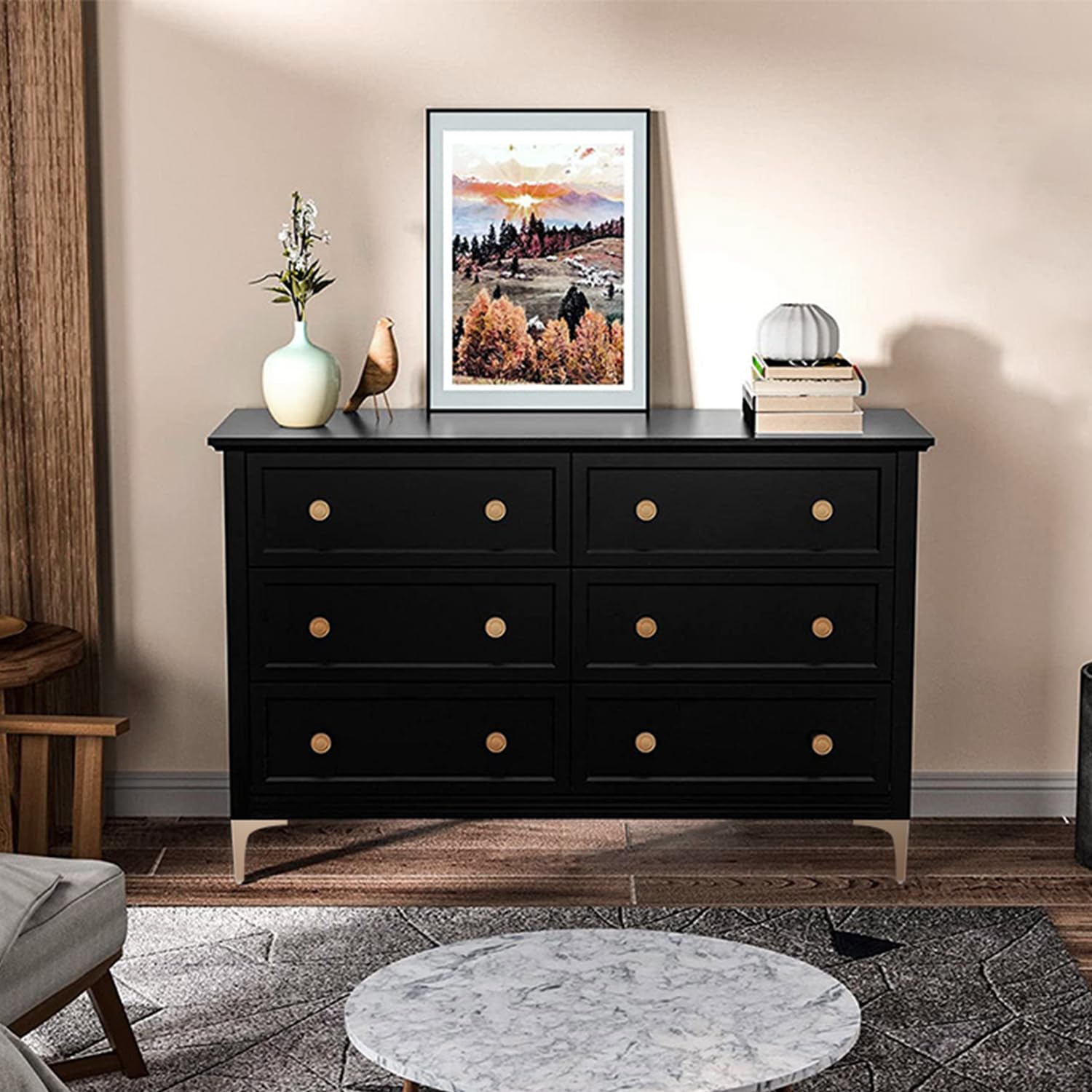 AODIOU furniture legs with screw holes for fast installation
