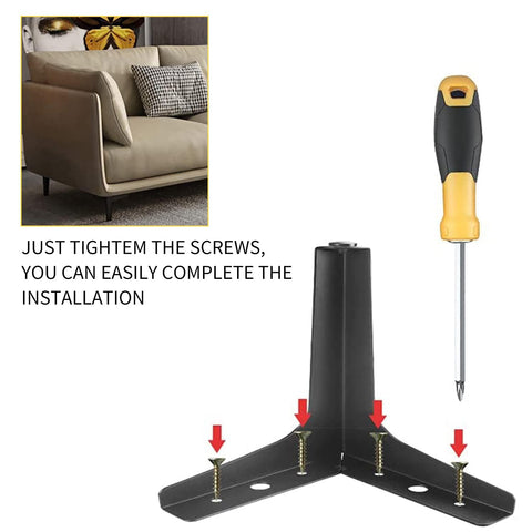 AODIOU multipurpose legs suitable for sofas, cabinets, and dressers