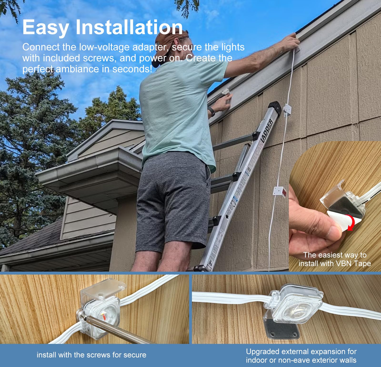 Aogled IP67 waterproof outdoor lights with weatherproof performance