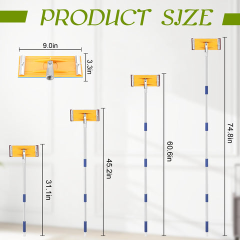 Aoiaute rotating head adapts to angles for smooth wall finishes