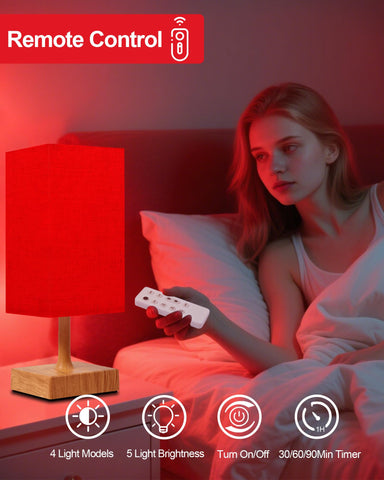 Aoife USB-charging night-light doubles as bedside power hub.