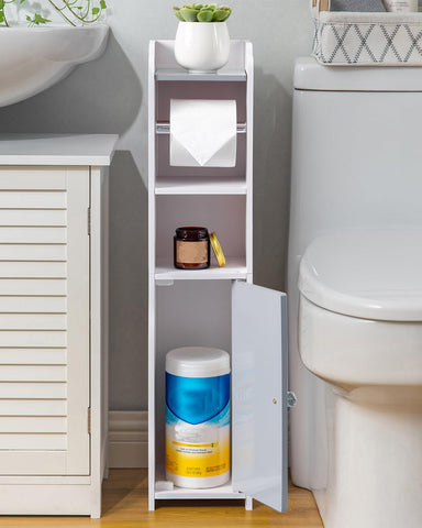 AOJEZOR waterproof PVC bathroom storage cabinet resists moisture for longer-lasting organization