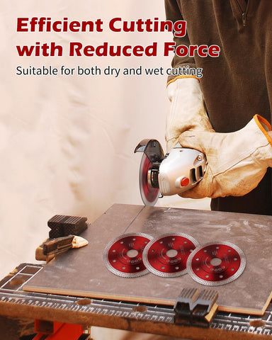 AOKLIT diamond-edge design reduces cutting force to protect tiles and tools