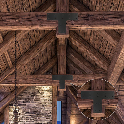 AOKLIT T-Post brackets for gazebo setup demonstrating versatile outdoor use.
