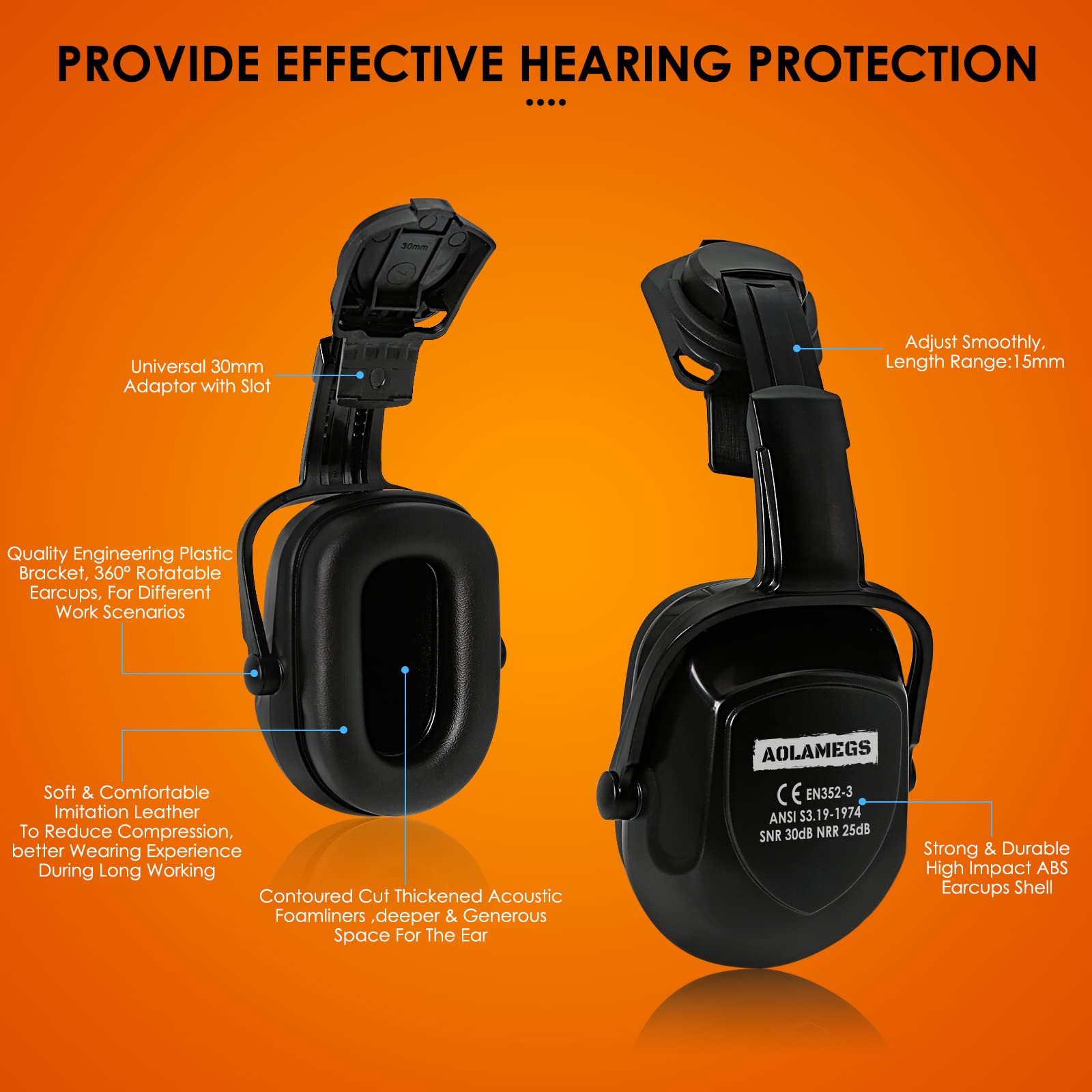 Aolamegs earmuffs lift up when ambient noise is safe for easy conversation