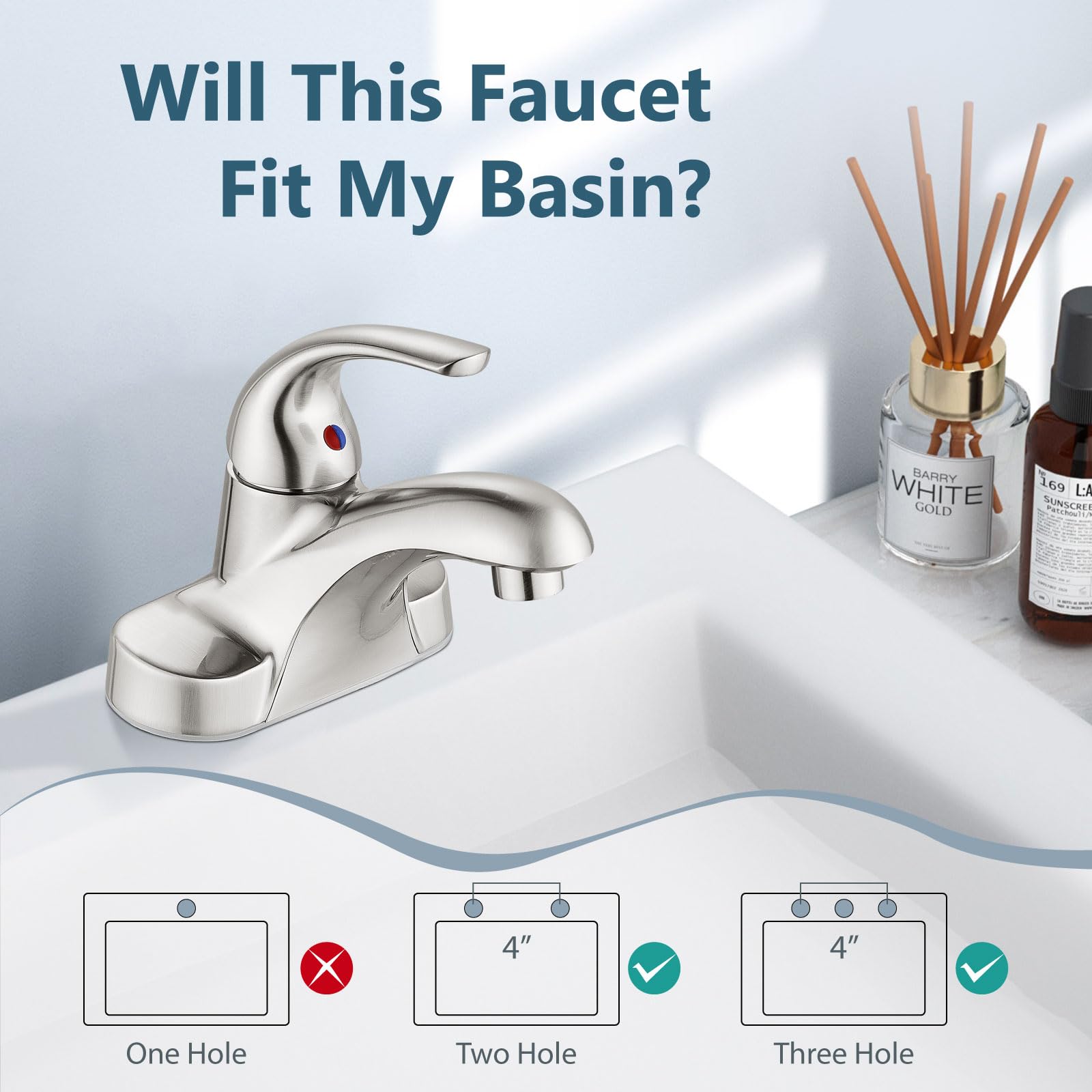 Complete upgrade kit includes faucet, drain, lines, and hardware