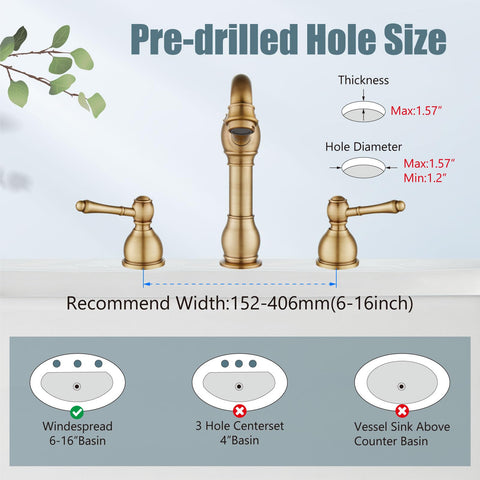 Double lever handles offer precise hot and cold control for comfortable daily use.