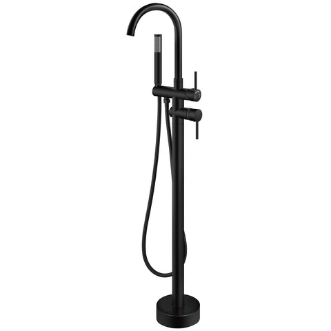 Aolemi tub faucet swiveling spout for flexible center-fill
