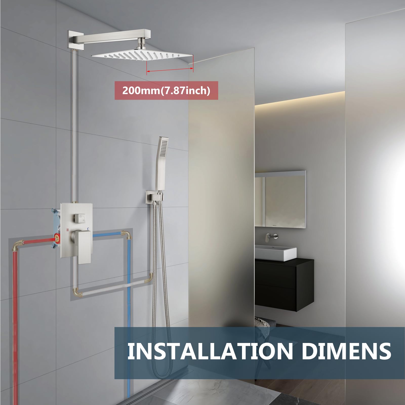 Aolemi installation manual from the shower kit