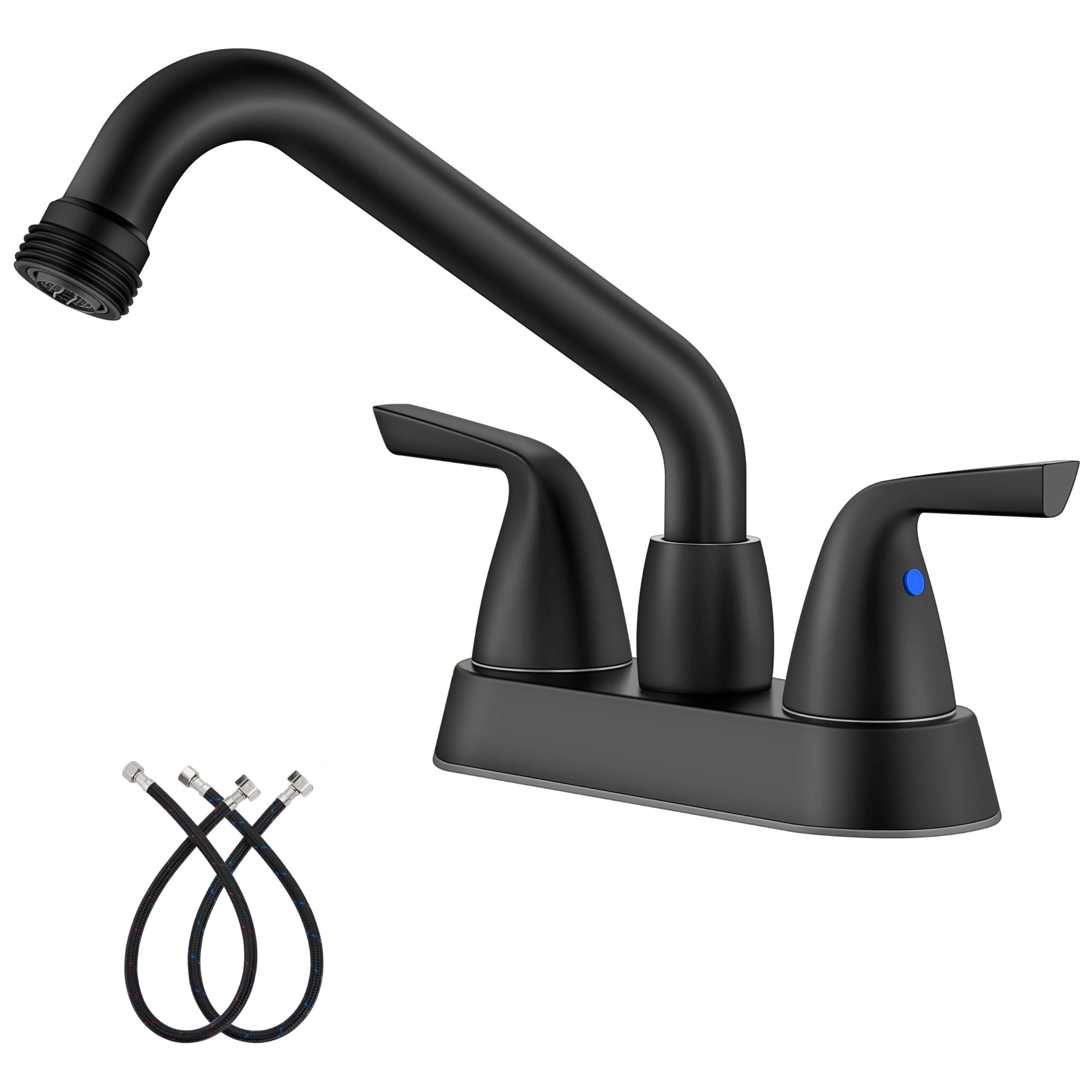 Aolemi laundry faucet with 4-inch centerset design for utility room