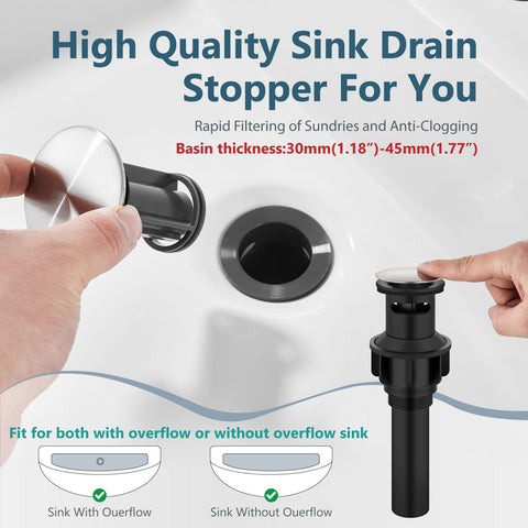 Low-arc spout on Aolemi Arc faucet provides space with minimal splashes