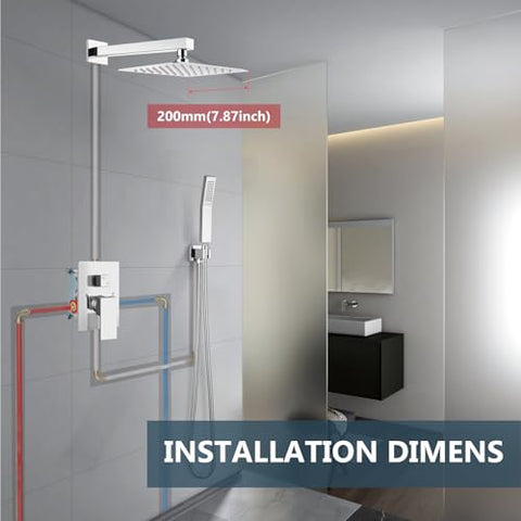 Aolemi polish chrome finish detail adds a sleek bathroom upgrade