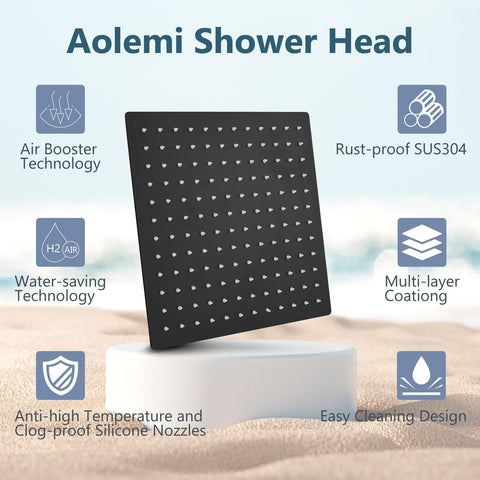 Aolemi 304 stainless steel construction resists corrosion and lasts.