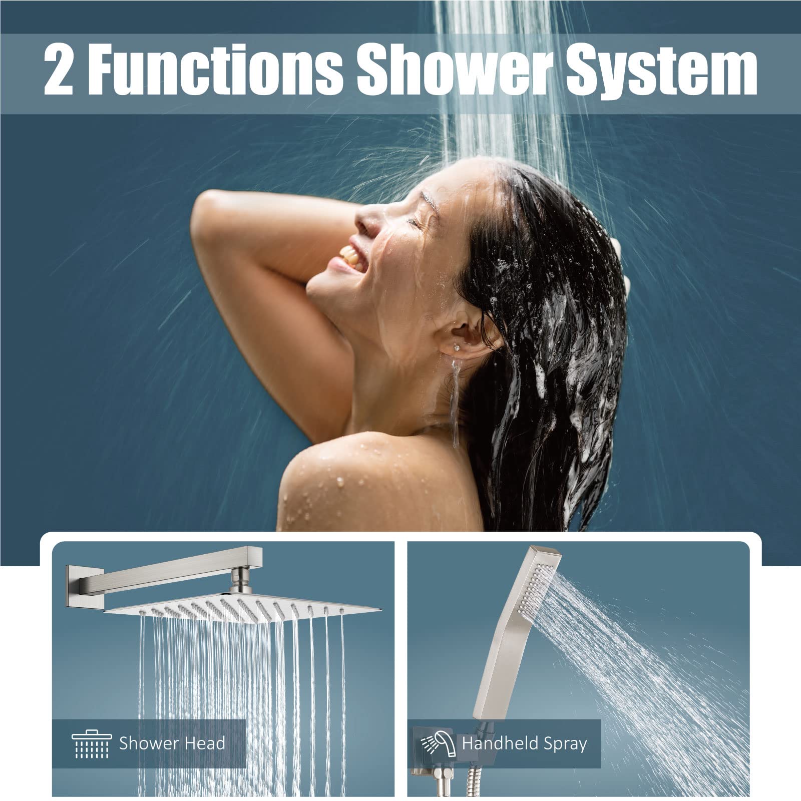 Aolemi handheld-spray offers precise cleaning around corners.
