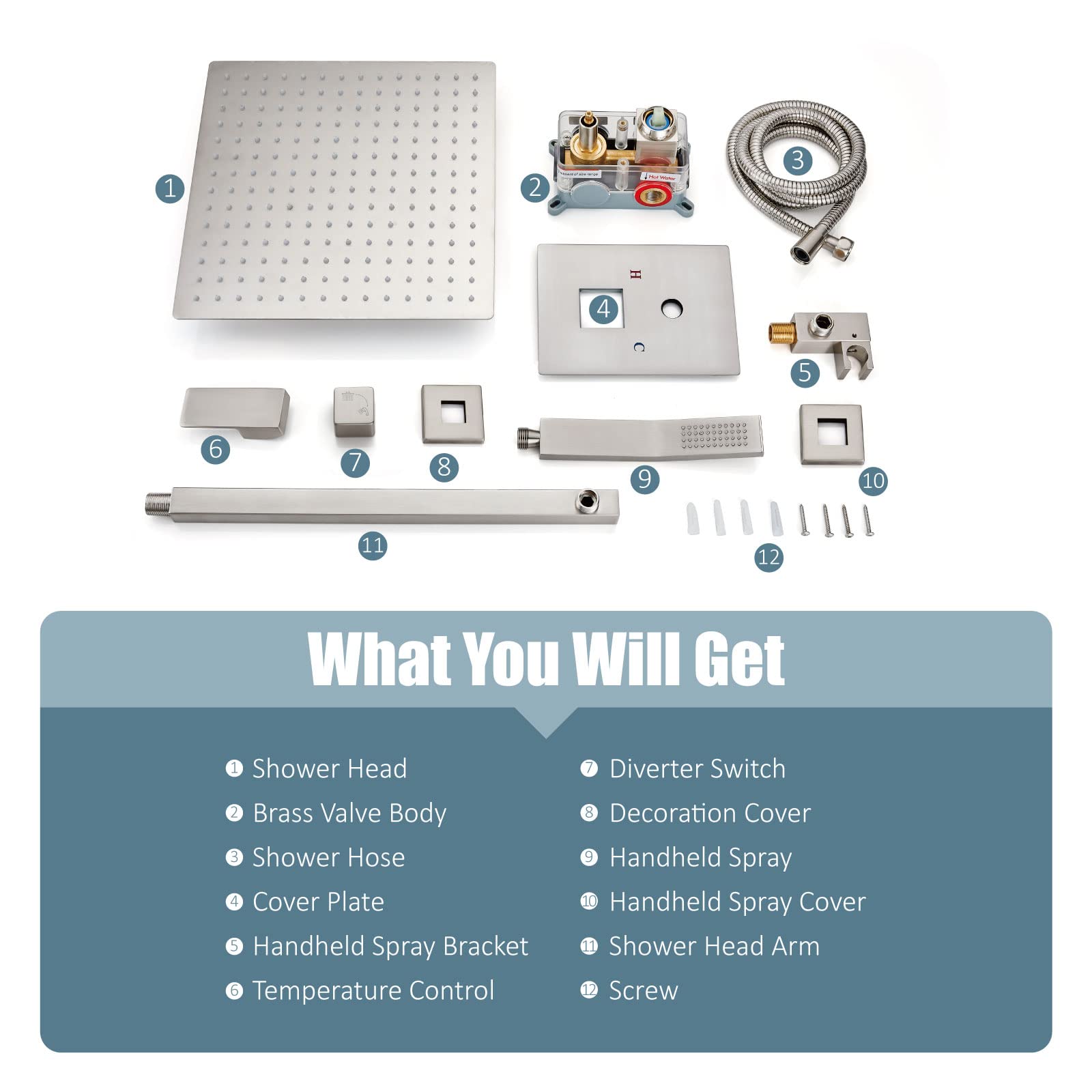 Aolemi installation-ready kit simplifies bathroom upgrades.