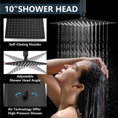 Aolemi push button diverter enables quick switch between modes even with slippery hands.