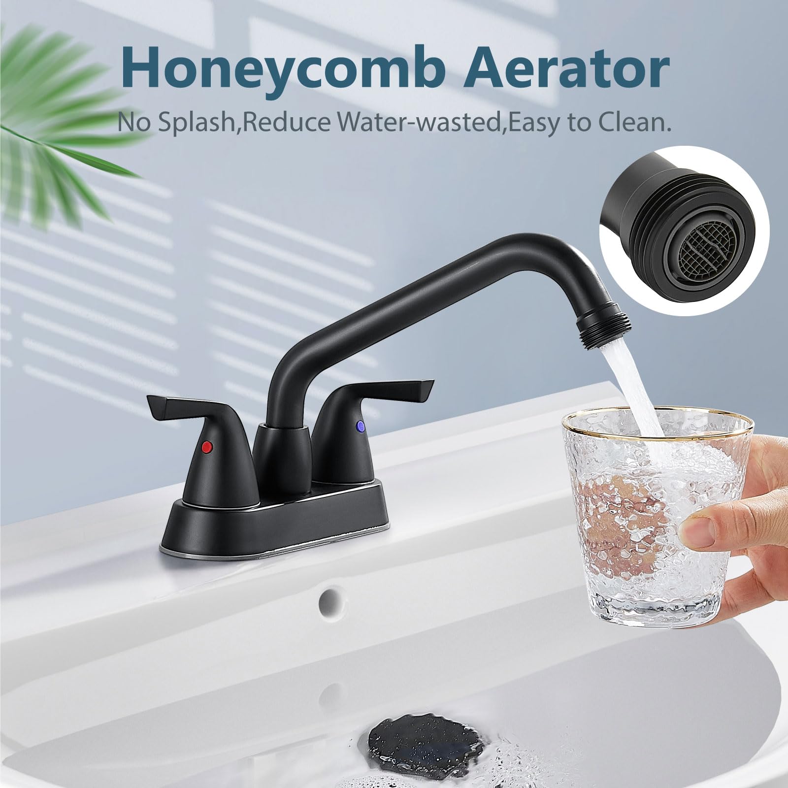 Aolemi swivel spout enables flexible mop sink reach