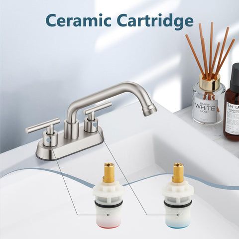Aolemi 4-inch centerset design fits standard laundry sinks