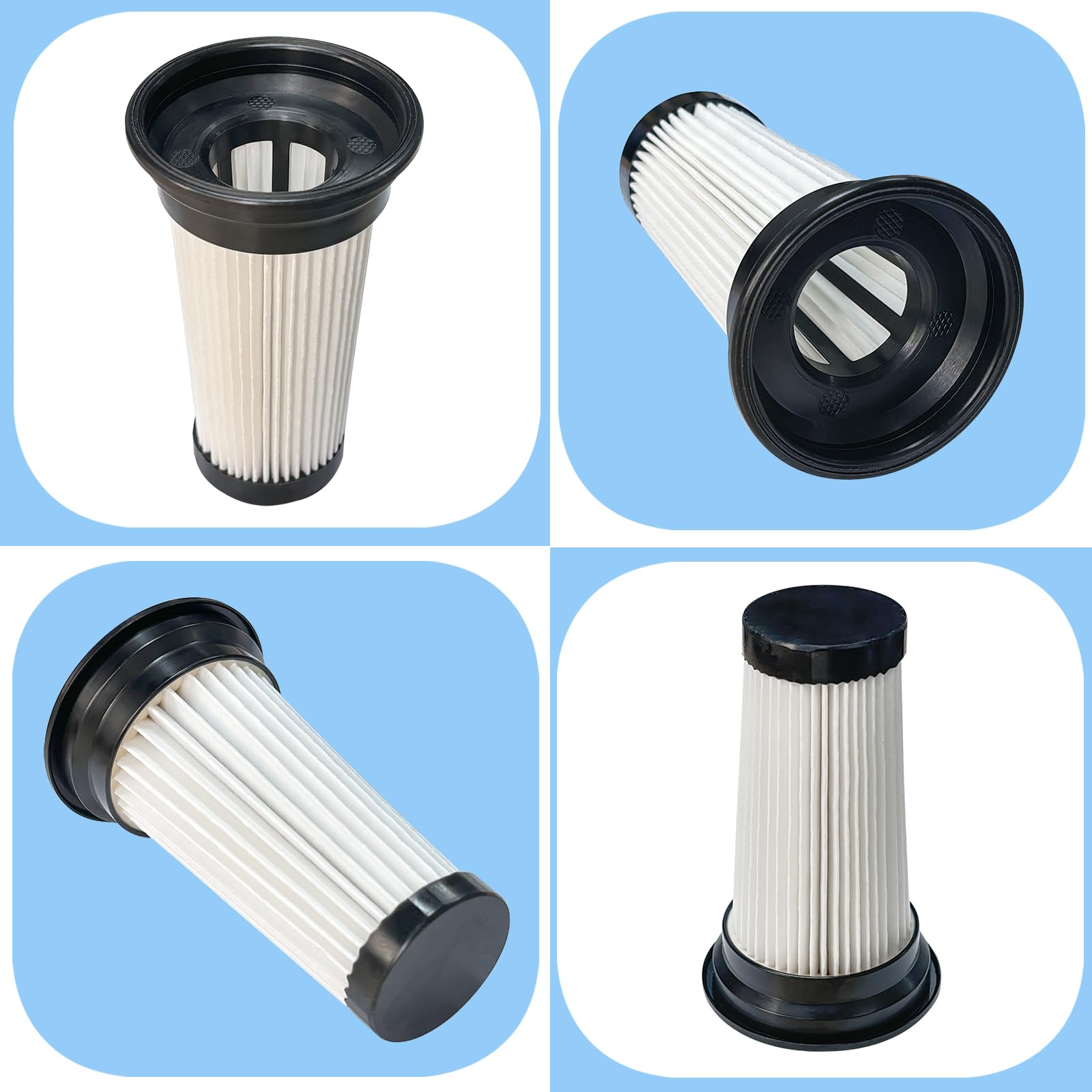 Compatible filters for Vacmaster VSD1801 and VSD1001 ensure reliable filtration