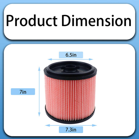 Aolleteau HEPA filter installs without tools for quick setup.
