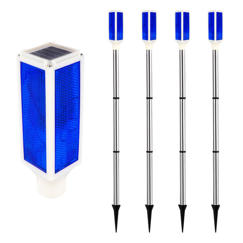 Aolyty solar lights outdoor 4-pack packaging ready for quick setup