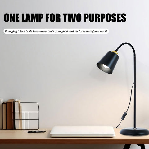 AoMck sturdy base keeps the lamp stable in living rooms and bedrooms