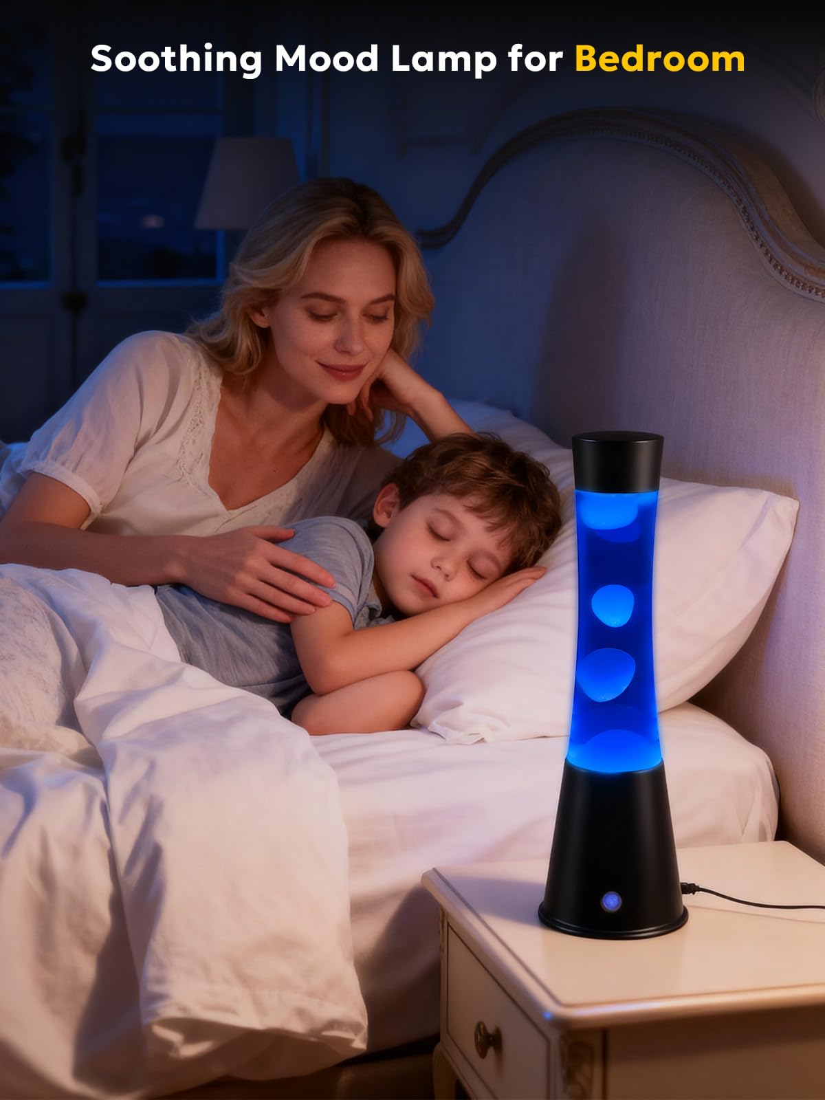 AONESY slim-waist design lamp adds modern decor to any room.