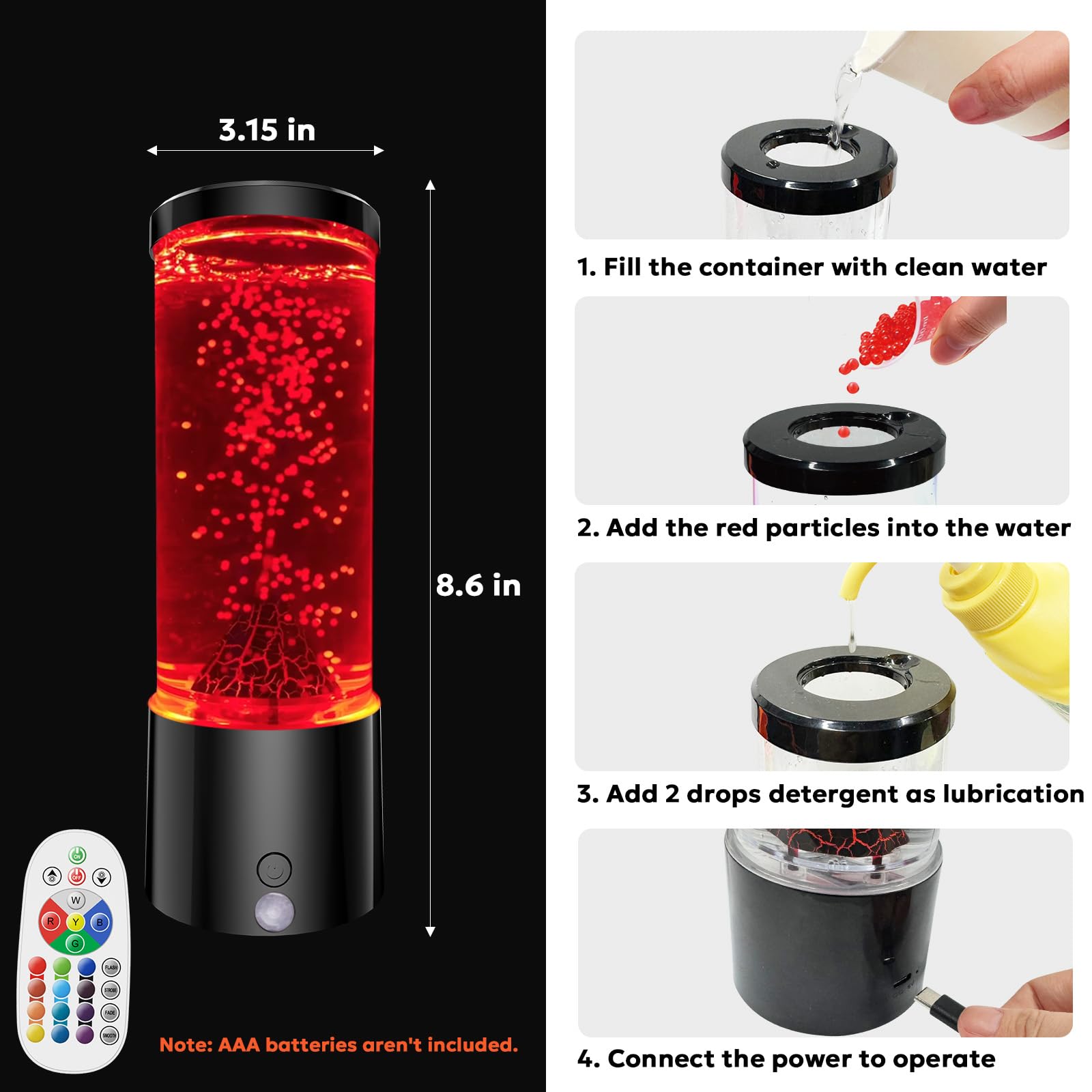 AONESY educational volcano lamp sparks curiosity with visual eruptions