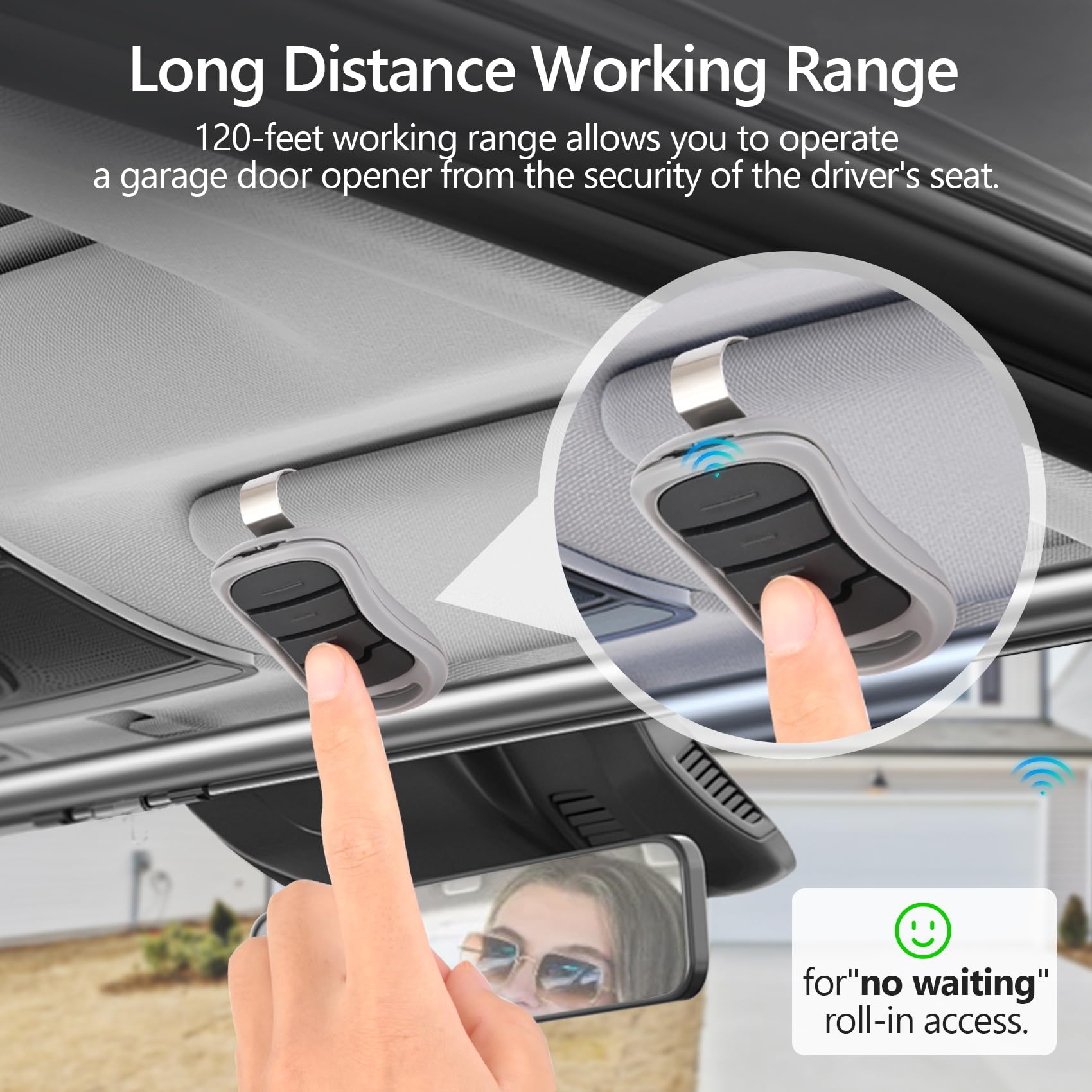Aooashet Genie Intellicode technology reduces interference for stable access