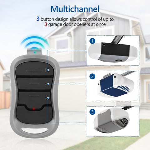 Aooashet Genie sunshade clip keeps remotes organized in bright sun