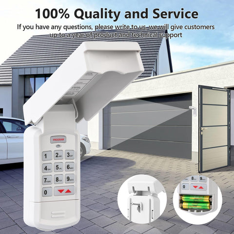 Aooashet OKP-BX keypad installation with quick manual and no wiring