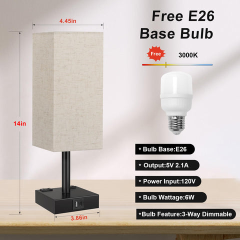 aooshine E26 LED bulb delivers warm 3000K light for comfortable reading