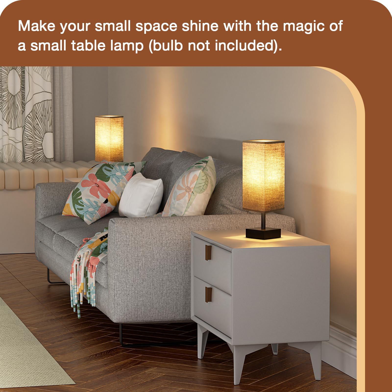Aooshine lamp on desk for focused work and cozy ambience.