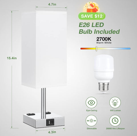 aooshine led bulbs included for immediate warm lighting
