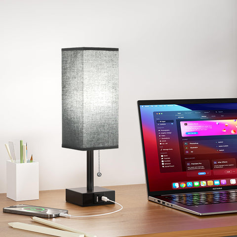 AOOSHINE minimalist black lamp design suitable for multiple rooms