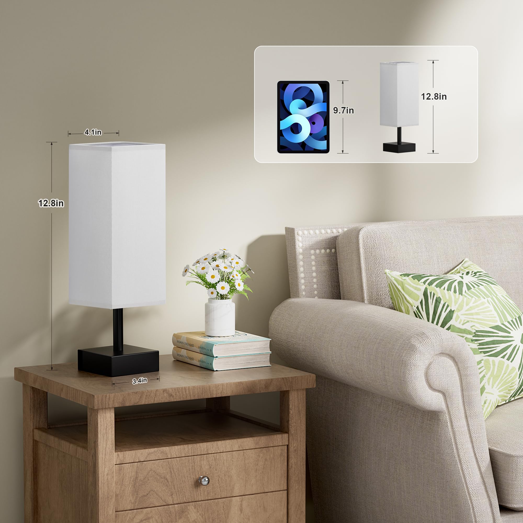 aooshine minimalist lamp closeup details highlight clean lines and premium materials