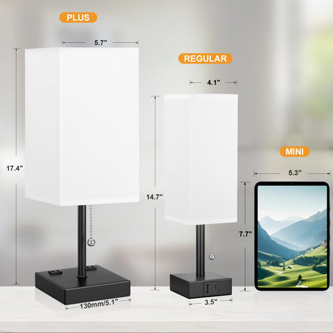 aooshine table lamp with three color temperature options for ambiance and focus.