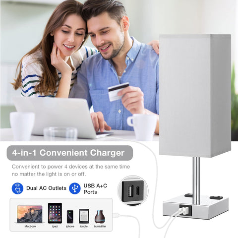 aooshine USB-C and USB-A charging panel powers devices quickly.