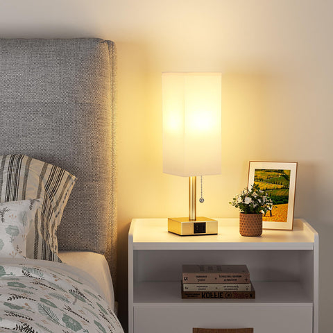 aooshine LED bulb included for immediate use and energy efficiency.
