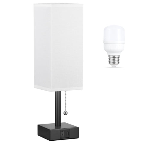 Aooshine white table lamp with 3 color temperatures for warm, neutral, or cool tasks