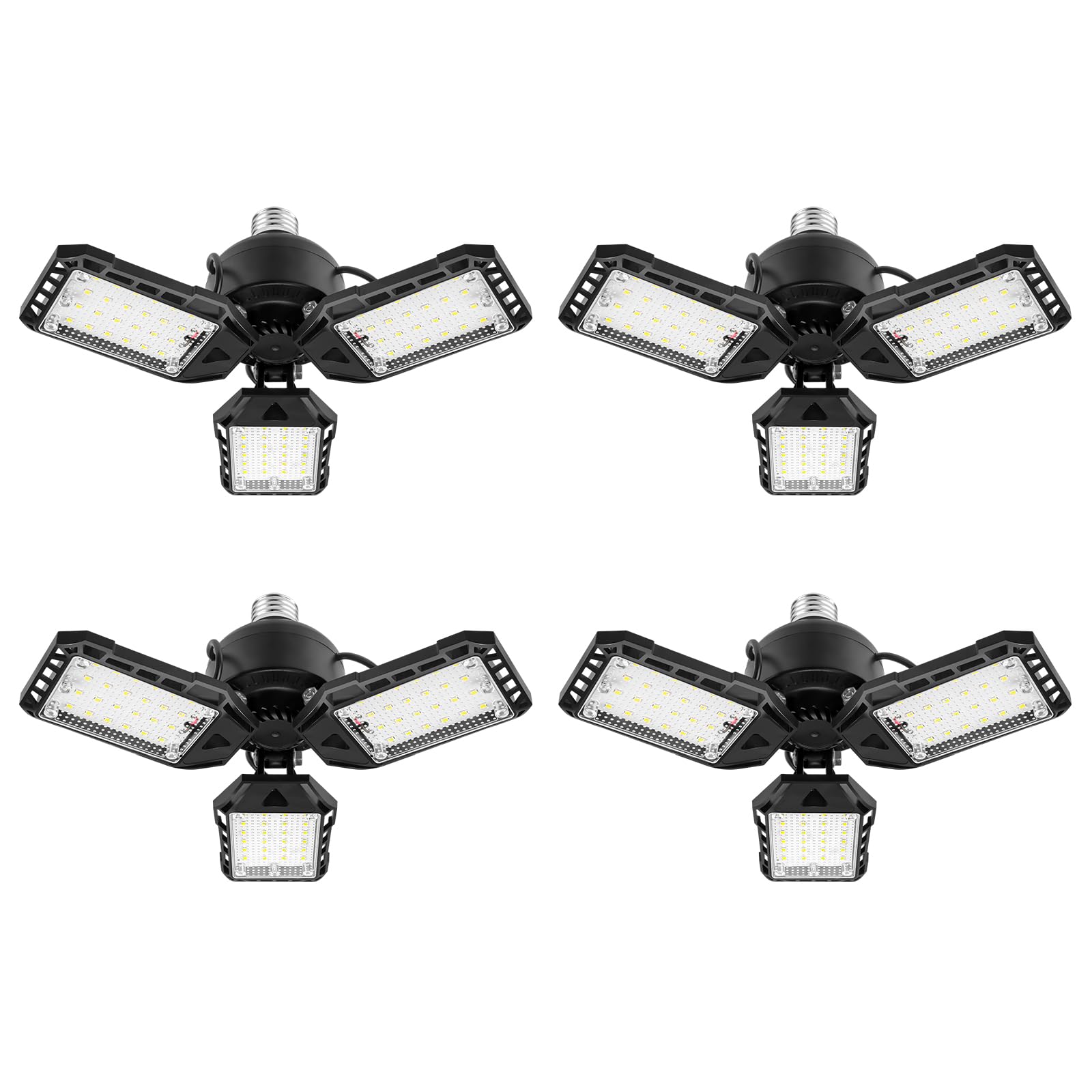 Aoretic LED garage light bulb 80W with 8000 lm for bright daylight illumination
