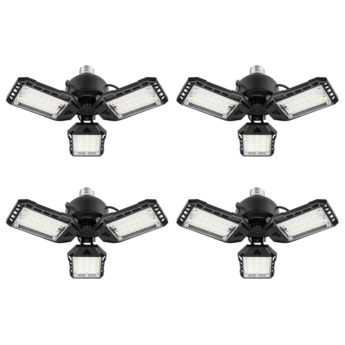 Aoretic LED garage light bulb 80W with 8000 lm for bright daylight illumination