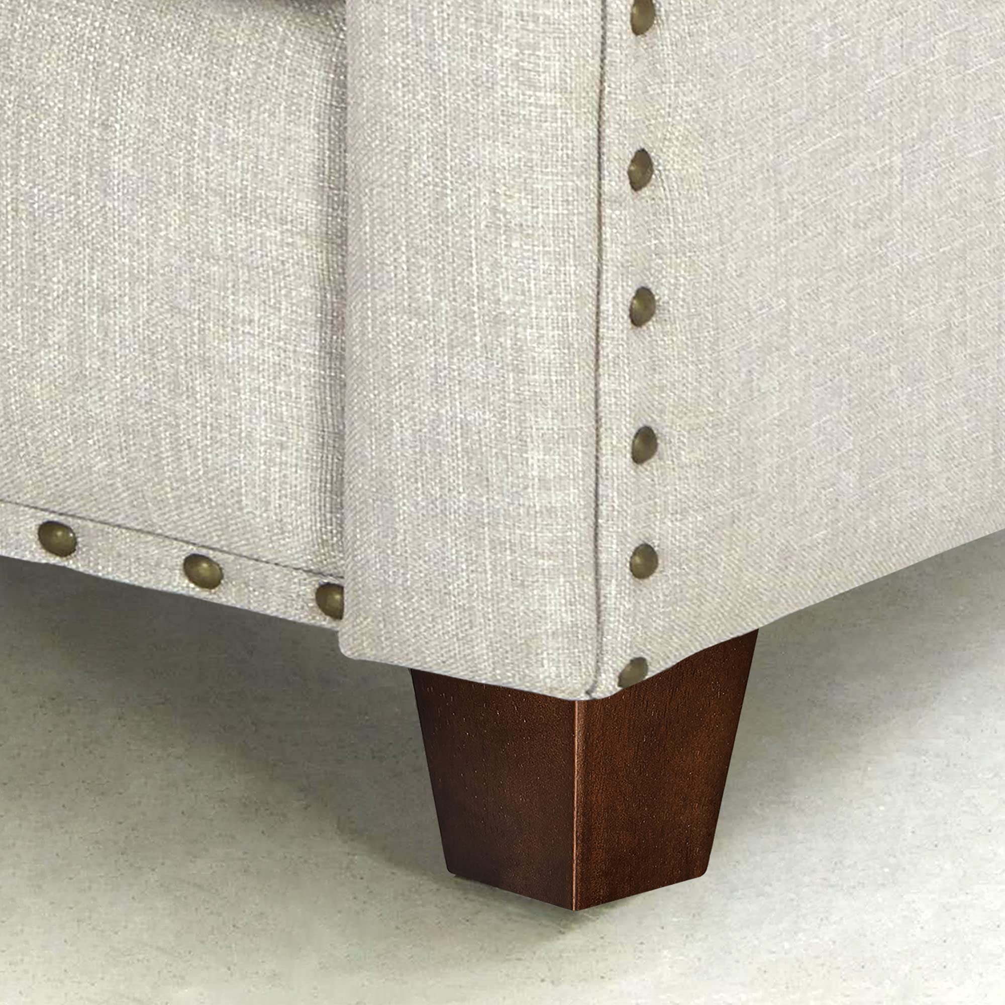 AORYVIC 3-inch leg height adjustment for furniture stability.