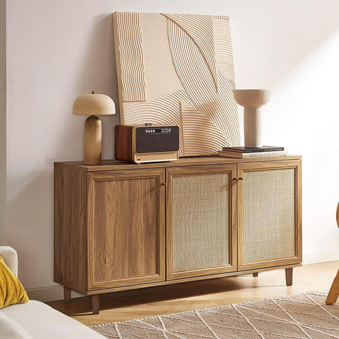 AORYVIC cabinet, dresser, and vanity legs in walnut for versatile use
