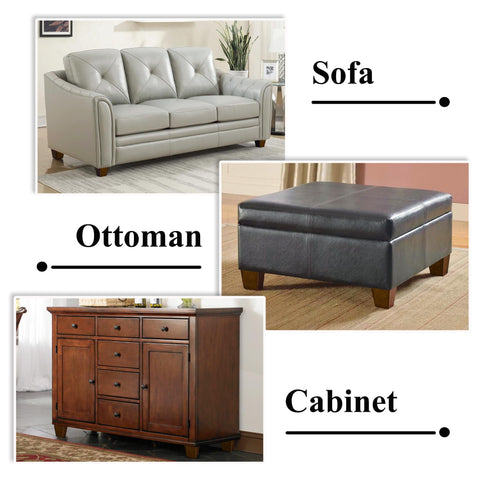 AORYVIC height-raising leg improves seating height and vacuum access.