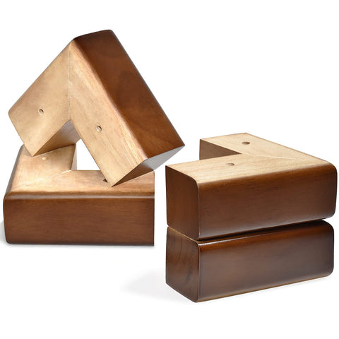 AORYVIC solid wood legs for furniture provide sturdy support with a clean mid-century look.