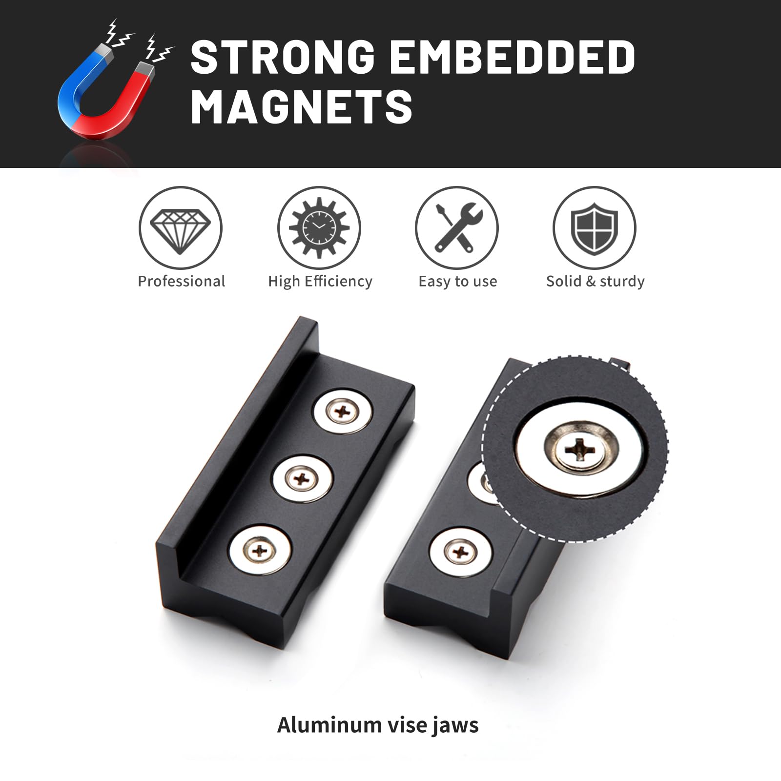 AOSEDOO grooved surface minimizes scarring on aluminum hose fittings