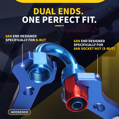AOOSEDOO compact AN tool fits confined compartments during automotive work.